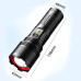 Ліхтар PLD-503-TG, 3х18650, power bank, індикація заряду, ЗУ Type-C, zoom, Box Ліхтар PLD-503-TG, 3х18650, power bank, індикація заряду, ЗУ Type-C, zoom, Box