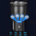 Фонарь PLD-P815 WHITE LASER LED PM10-TG+COB (white+red), 1х18650/3xAAA, power bank, индикация заряда, ЗУ Type-C, zoom, Box