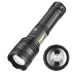 Фонарь PLD-P815 WHITE LASER LED PM10-TG+COB (white+red), 1х18650/3xAAA, power bank, индикация заряда, ЗУ Type-C, zoom, Box