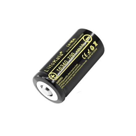 Акумулятор 16340 LiitoKala Lii-16A 700mAh Акумулятор 16340 LiitoKala Lii-16A 700mAh