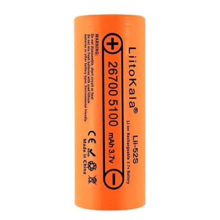 Акумулятор 26700, LiitoKala Lii-52S, 5000mAh Акумулятор 26700, LiitoKala Lii-52S, 5000mAh