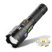 Фонарь NIGHT VISION FLUORESCENCE X83 WHITE LASER LED PM30-TG, 1х26650, power bank, индикация заряда, ЗУ Type-C, zoom, Box