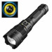 Фонарь PLD-S011 WHITE LASER LED PM50-TG+COB, 6х18650, power bank, индикация заряда, ЗУ Type-C, zoom, Box