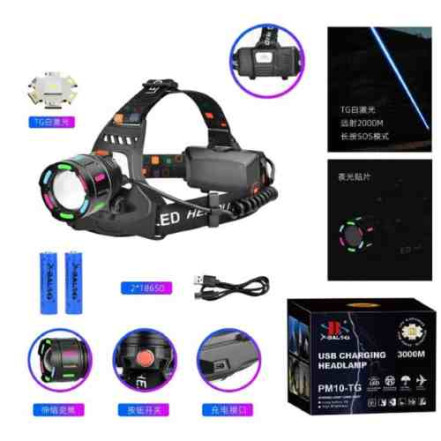Ліхтар налобний NIGHT VISION FLUORESCENCE SY-8087-PM10-TG Ліхтар налобний NIGHT VISION FLUORESCENCE SY-8087-PM10-TG