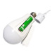Світлодіодна LED лампочка з акумулятором FA-3915, 15W, E27, 1x18650, ковпачок-кемпінг (Yajia)