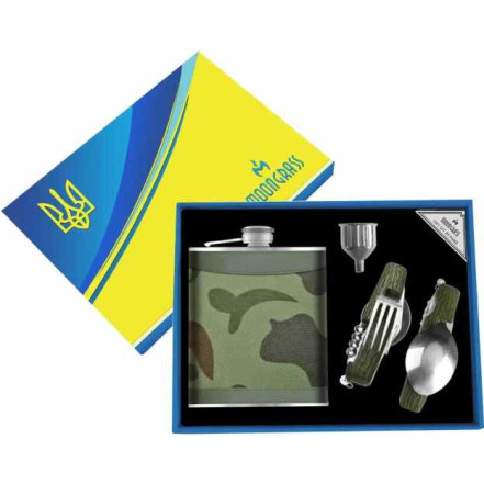 Подарунковий набір MOONGRASS 4в1 Камуфляж WKL-209 Подарунковий набір MOONGRASS 4в1 Камуфляж WKL-209