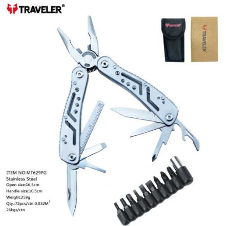 Мультитул Traveler Deluxe MT-629PG Мультитул Traveler Deluxe MT-629PG