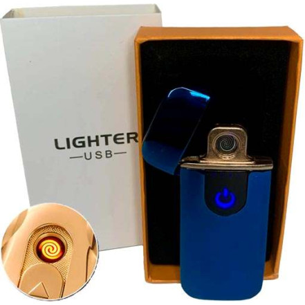 USB запальничка кишенькова HL-520 Blue