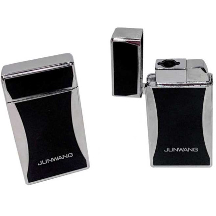 Запальничка кишенькова "JUNWANG" HL-490-3 Silver Запальничка кишенькова "JUNWANG" HL-490-3 Silver