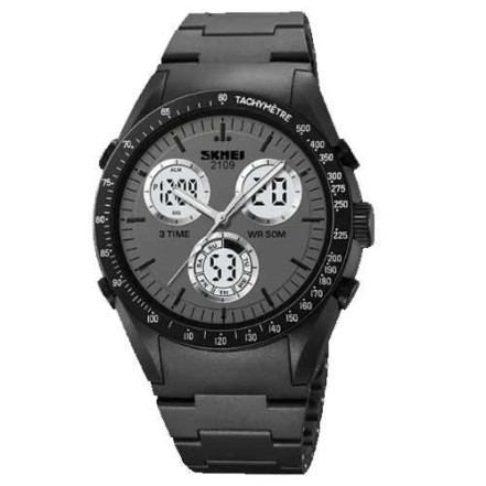 Годинник наручний SKMEI 2109BK, BLACK Годинник наручний SKMEI 2109BK, BLACK