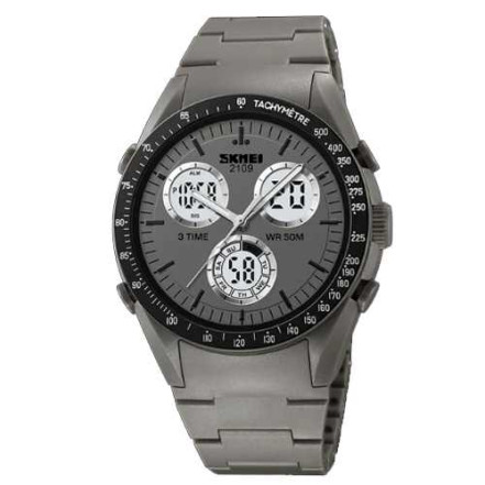 Годинник наручний SKMEI 2109GY, DARK GREY Годинник наручний SKMEI 2109GY, DARK GREY