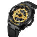 Годинник наручний SKMEI 2101BKGD BLACK-GOLD Годинник наручний SKMEI 2101BKGD BLACK-GOLD