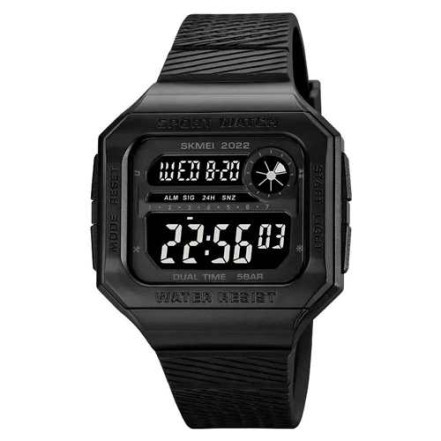 Годинник наручний SKMEI 2022BKBK BLACK-BLACK Годинник наручний SKMEI 2022BKBK BLACK-BLACK