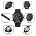 Годинник наручний SKMEI 1975LBKBK, BLACK/BLACK-LEATHER Годинник наручний SKMEI 1975LBKBK, BLACK/BLACK-LEATHER