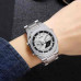 Часы наручные SKMEI 1816SIBK SILVER BLACK Часы наручные SKMEI 1816SIBK SILVER BLACK