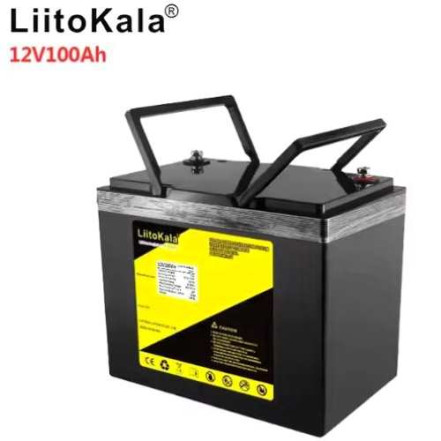 Акумулятор LiFePO4 LiitoKala 12V 100Ah LCD Акумулятор LiFePO4 LiitoKala 12V 100Ah LCD
