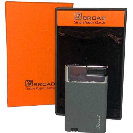 Запальничка подарункова Broad HL-541 Gray matte Запальничка подарункова Broad HL-541 Gray matte