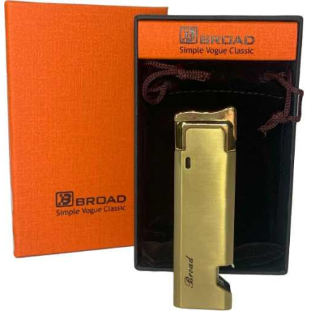 Запальничка подарункова Broad HL-544 Gold Запальничка подарункова Broad HL-544 Gold