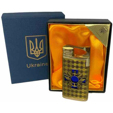 Запальничка подарункова Україна HL-4523-4-blue