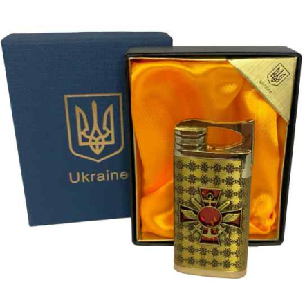 Запальничка подарункова Україна HL-4523-4-red