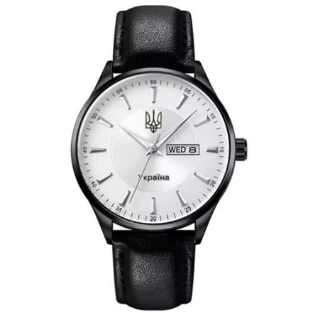 Годинник наручний SKMEI 5702/2075BKSI, BLACK-SILVER, UKRAINE Годинник наручний SKMEI 5702/2075BKSI, BLACK-SILVER, UKRAINE