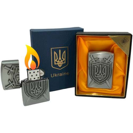 Запальничка подарункова Україна HL-4550-8 Gray