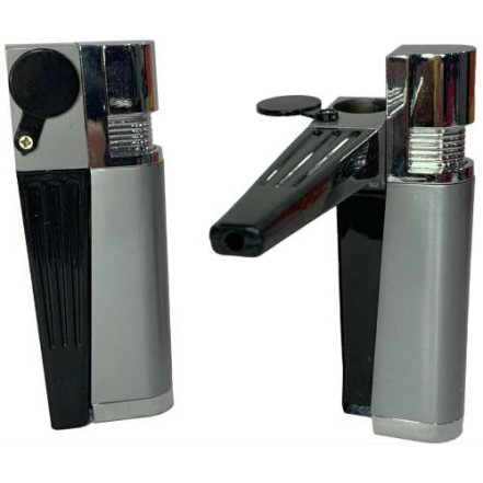 Трубка-запальничка 2-в-1 HL-561-1 Grey Трубка-запальничка 2-в-1 HL-561-1 Grey