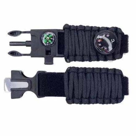 Ремінець PARACORD, BLACK, 18 мм Ремінець PARACORD, BLACK, 18 мм