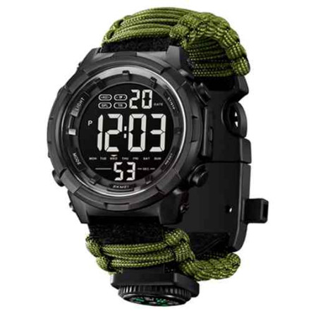 Наручний годинник SKMEI PARACORD 1845AG (Army Green) Наручний годинник SKMEI PARACORD 1845AG (Army Green)