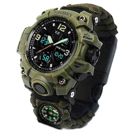 Наручний годинник SKMEI Paracord 1155BAG Наручний годинник SKMEI Paracord 1155BAG