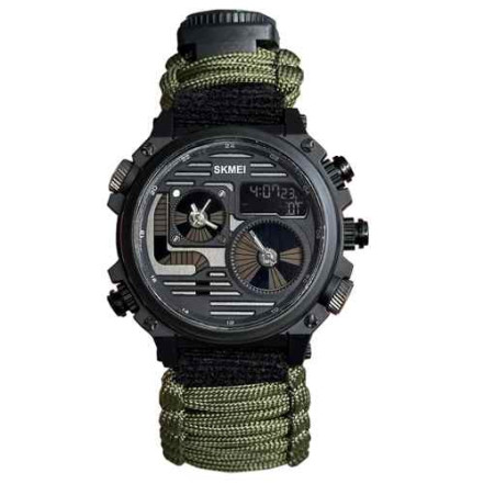 Годинник наручний SKMEI PARACORD 2202AG ARMY GREEN Годинник наручний SKMEI PARACORD 2202AG ARMY GREEN