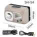 Ліхтар налобний SH-S4-XPE+3SMD Ліхтар налобний SH-S4-XPE+3SMD