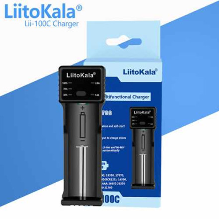Зарядний пристрій LiitoKala Lii-100C Power Bank Зарядний пристрій LiitoKala Lii-100C Power Bank