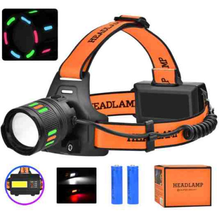 Налобный фонарь NIGHT VISION BL-T203-TG+COB Налобный фонарь NIGHT VISION BL-T203-TG+COB