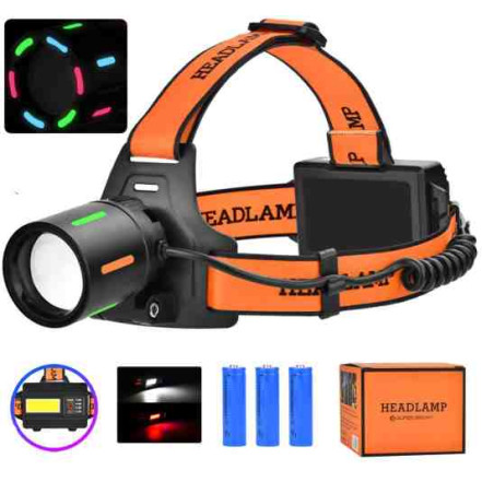 Налобный фонарь NIGHT VISION BL-T67-TG+COB Налобный фонарь NIGHT VISION BL-T67-TG+COB