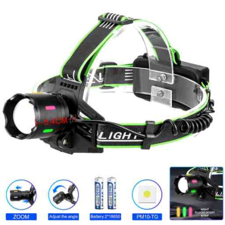Налобний ліхтар NIGHT VISION FLUORESCENCE PLD-903-TG Налобний ліхтар NIGHT VISION FLUORESCENCE PLD-903-TG