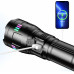 Ліхтар NIGHT VISION FLUORESCENCE KEZU WHITE LASER LED G01-PM60-TG, 4х18650, Power bank, ЗУ Type-C, zoom Ліхтар NIGHT VISION FLUORESCENCE KEZU WHITE LASER LED G01-PM60-TG, 4х18650, Power bank, ЗУ Type-C, zoom