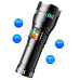 Ліхтар NIGHT VISION FLUORESCENCE KEZU WHITE LASER LED G01-PM60-TG, 4х18650, Power bank, ЗУ Type-C, zoom Ліхтар NIGHT VISION FLUORESCENCE KEZU WHITE LASER LED G01-PM60-TG, 4х18650, Power bank, ЗУ Type-C, zoom