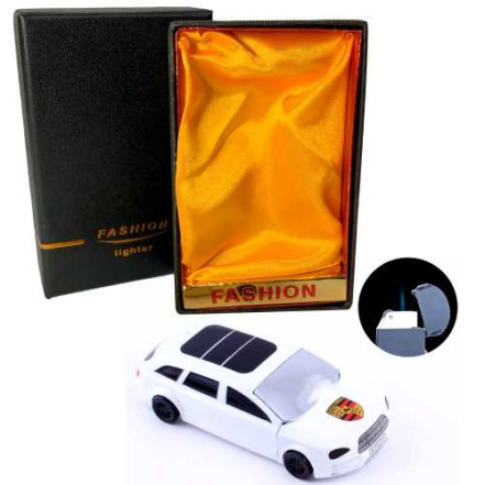 Запальничка кремнієва в подарунковій коробці "Porsche Cayenne" XT-97 White Запальничка кремнієва в подарунковій коробці "Porsche Cayenne" XT-97 White