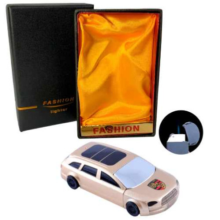 Запальничка кремнієва в подарунковій коробці "Porsche Cayenne" XT-97 Gold