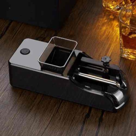 Машинка сигаретна HL-673 Black (електрична)