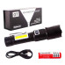 Ліхтар COB18 WHITE LASER LED PM10-TG+COB (white+red) Ліхтар COB18 WHITE LASER LED PM10-TG+COB (white+red)