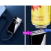 Электроимпульсная USB+ газовая зажигалка в подарочной упаковке HL-610 Blue (индикатор заряда)