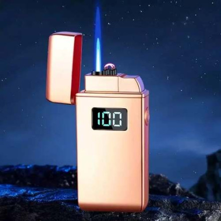 Электроимпульсная USB+ газовая зажигалка в подарочной упаковке HL-610 Gold Электроимпульсная USB+ газовая зажигалка в подарочной упаковке HL-610 Gold