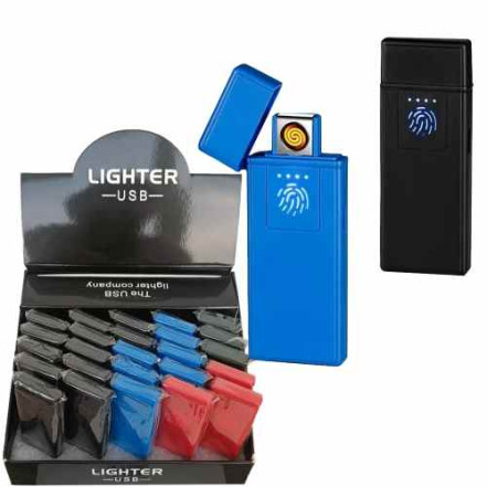 USB запальничка сенсорна кишенькова HL-640 USB запальничка сенсорна кишенькова HL-640