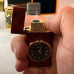 Газова запальничка з годинником Classic Fashionable HL-618 Brown Газова запальничка з годинником Classic Fashionable HL-618 Brown