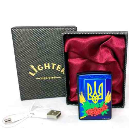USB-зажигалка в подарочной коробке "Красная калина" HL-477-1