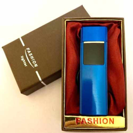 Подарочная USB зажигалка "FASHION" USB-98 Blue Подарочная USB зажигалка "FASHION" USB-98 Blue