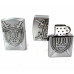 Газова запальничка кремнієва Україна HL-4550-55 Silver