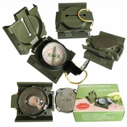 Компас армійський L45-8A (LED/рідинний/алюміній) Компас армійський L45-8A (LED/рідинний/алюміній)